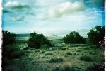 Bernalillito Mesa, View to the West and Cabezon 2