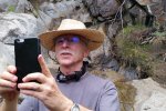 Taking photo of George.