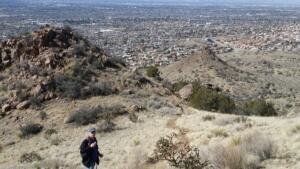 Eye of the Sandias-View Across Albuquerque   