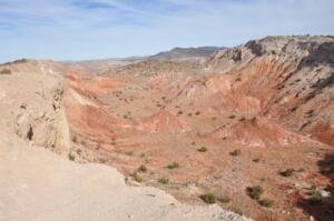 White Mesa Bike Trail-Dragon Back Hike.Vince.2016-02-16       