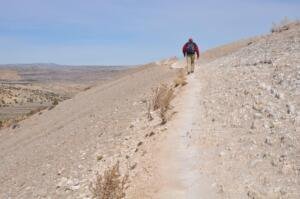 White Mesa Bike Trail-Dragon Back Hike.Vince.2016-02-16       